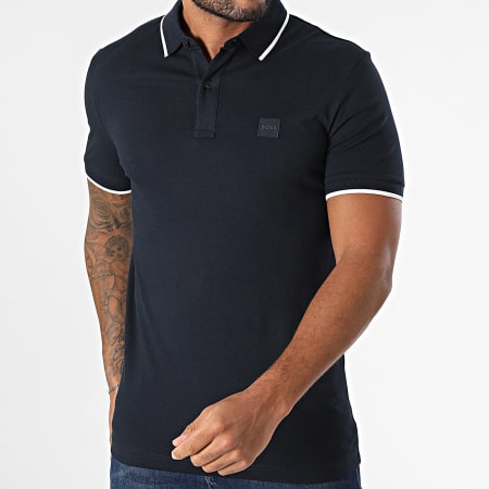 BOSS - Polo de manga corta Passertip 50507699 Azul Marino
