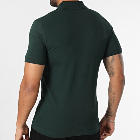 BOSS - Polo de manga corta Slim Passenger 50507803 Verde oscuro