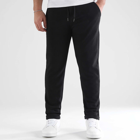 LBO - Pantalon Jogging Waffle 1753 Noir