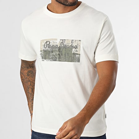 Pepe Jeans - Tee Shirt Dalter PM509780 Blanc