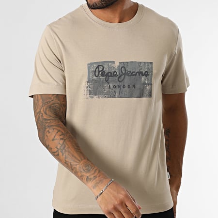 Pepe Jeans - Tee Shirt Dalter PM509780 Beige