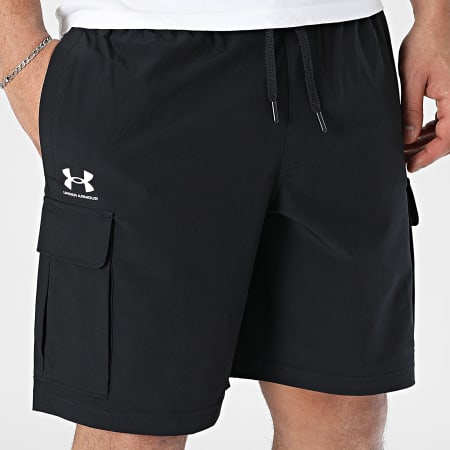Under Armour - Short Cargo Vibe Woven 1386560 Noir