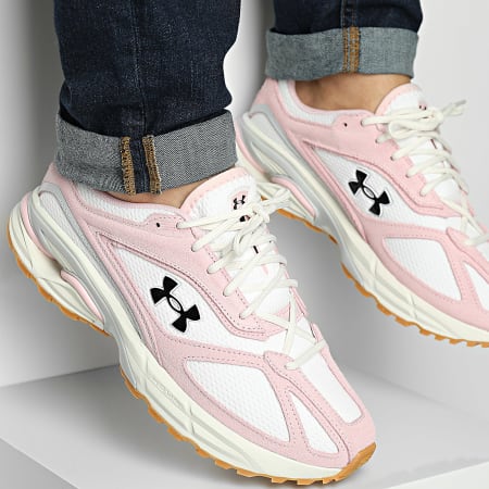 Zapatillas UA HOVR Apparition 3027596 Blanco Rosa