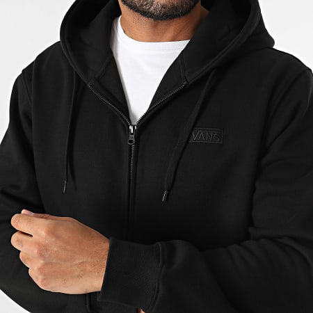 Vans - Core Basic Sudadera con capucha y cremallera 00HPD Negro