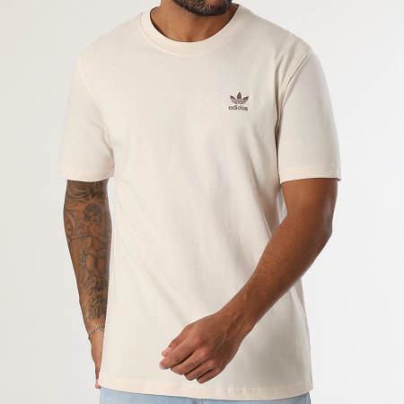 Adidas Originals - Tee Shirt Trefoil Essential JC9991 Beige
