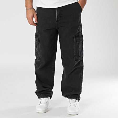 Pantaloni Cargo Pantaloni Baggy Effetto Pelle Pantaloni Cargo