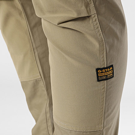 G-Star - Pantalon Cargo Regular 3D Tapered 3.0 D25185-C973 Beige