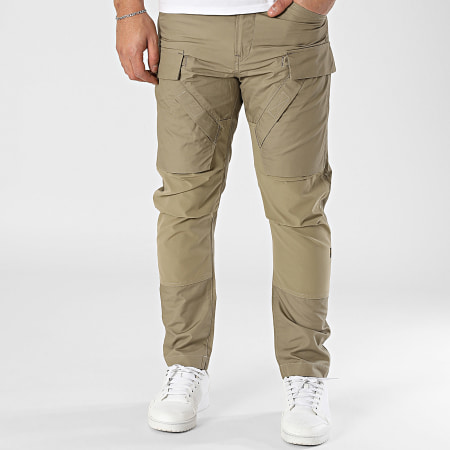 G-Star - Pantalon Cargo Regular 3D Tapered 3.0 D25185-C973 Beige