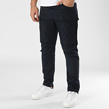 G-Star - Pantalon Cargo Regular 3D Tapered 3.0 D25185-C973 Bleu Marine