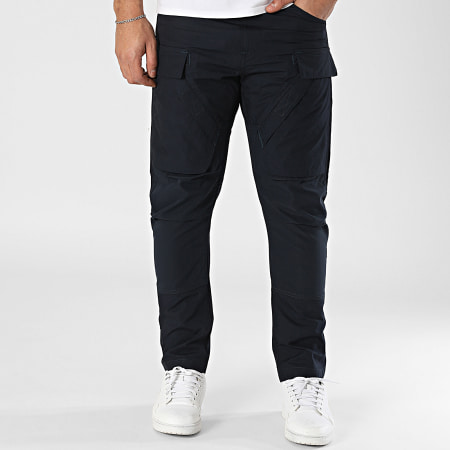 G-Star - Pantalon Cargo Regular 3D Tapered 3.0 D25185-C973 Bleu Marine