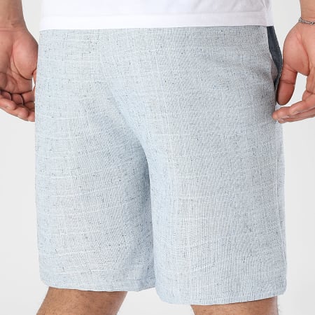 LBO - Short Texturé 1769 Bleu Clair