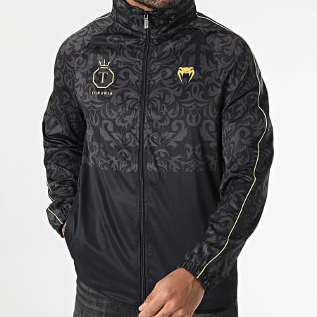Venum - Topuria 05581 Negro Antracita Gris Oro Chaqueta sin cremallera