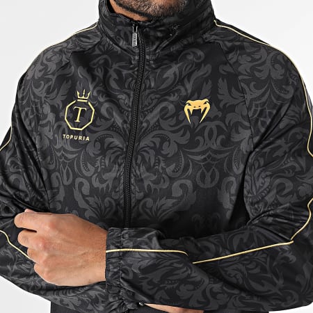 Venum - Topuria 05581 Negro Antracita Gris Oro Chaqueta sin cremallera