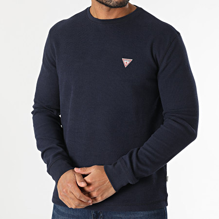 Guess - M4BI77-KCII1 Jersey Azul Marino