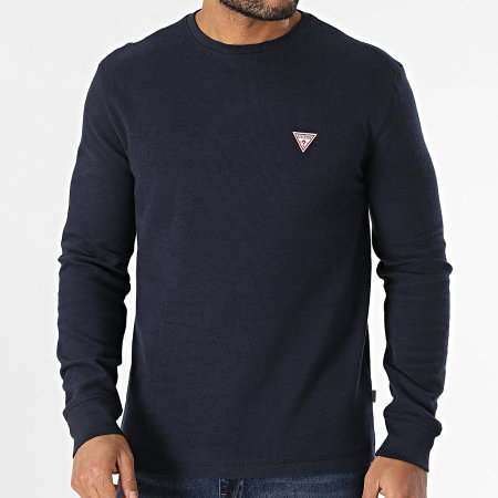 Guess - M4BI77-KCII1 Jersey Azul Marino