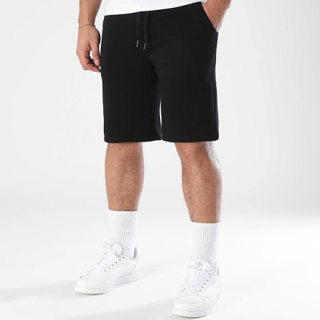 LBO - Pantalón Corto de chándal Relaxed 1693 Negro