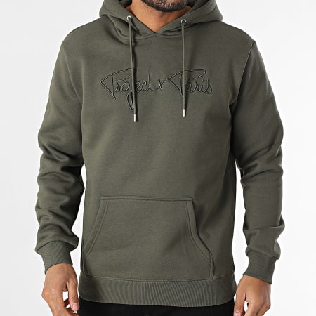 Project X Paris - Sweat Capuche 1920010 Vert Kaki