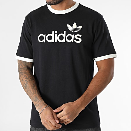 Adidas Originals - Tee Shirt Simple JC8372 Noir Beige