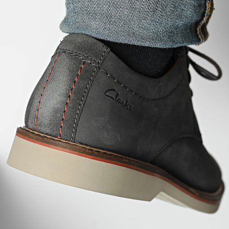 Clarks Heren AtticusLTHiGTX Chukka Boot, Dark Brown Nub, 41 EU