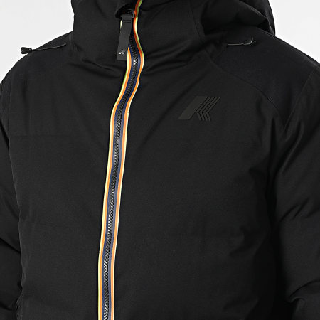 K-Way - Meribel Parka con capucha K6122UW Negro