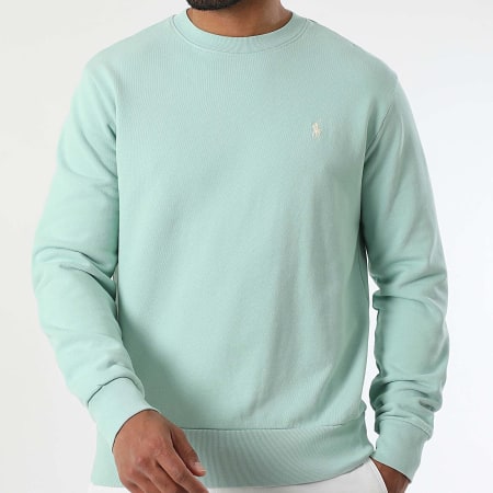 Polo Ralph Lauren - Sweat Crewneck Original Player Vert Clair