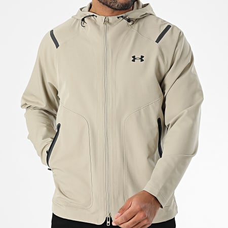 Under Armour - Unstoppable Hooded Zip Jacket 1389354 Beige - Ryses