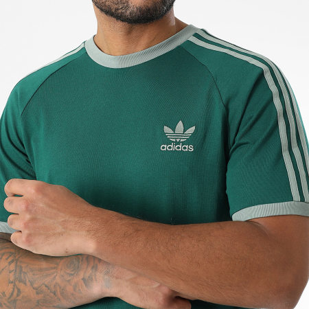 Adidas Originals - Tee Shirt A Bandes 3 Stripes JN7017 Vert