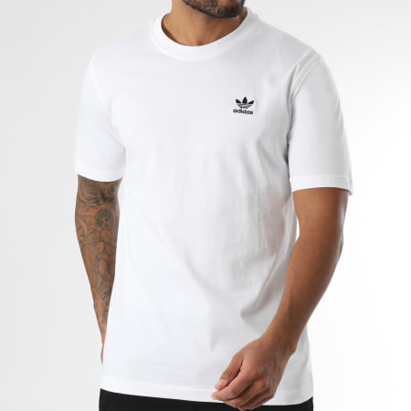 Adidas Originals - Tee Shirt Trefoil Essential JI8544 Blanc