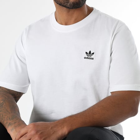 Adidas Originals - Tee Shirt Trefoil Essential JI8544 Blanc