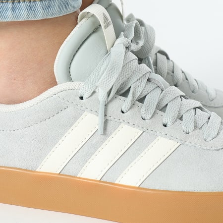 Adidas Sportswear - Baskets Femme VL Court 3.0 JP7539 Wonder Silver Off White Gum 3