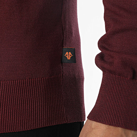 Armita - AVP-175 Jersey burdeos de cuello alto