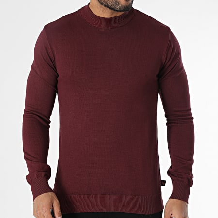 Armita - AVP-175 Jersey burdeos de cuello alto