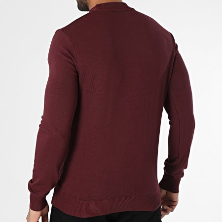 Armita - AVP-175 Jersey burdeos de cuello alto