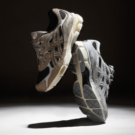 Asics - Sneakers Gel Nyc 1203A383 Black Greige - Ryses