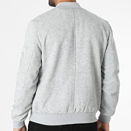 Frilivin - Chaqueta gris con cremallera