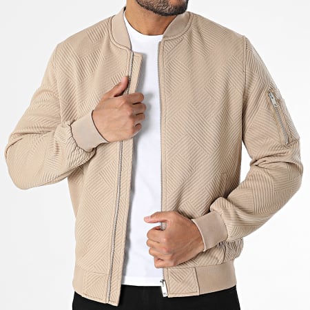 Frilivin - Veste Zippée Beige