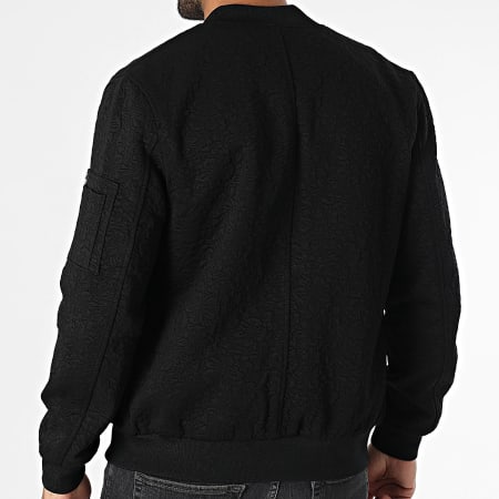 Frilivin - Chaqueta negra con cremallera