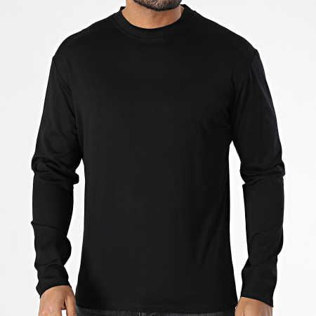 Frilivin - Tee Shirt Manches Longues 049 Noir