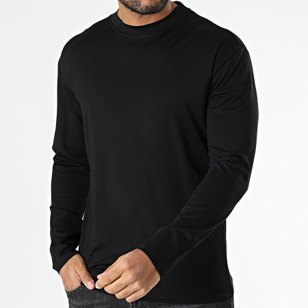 Frilivin - Tee Shirt Manches Longues 049 Noir