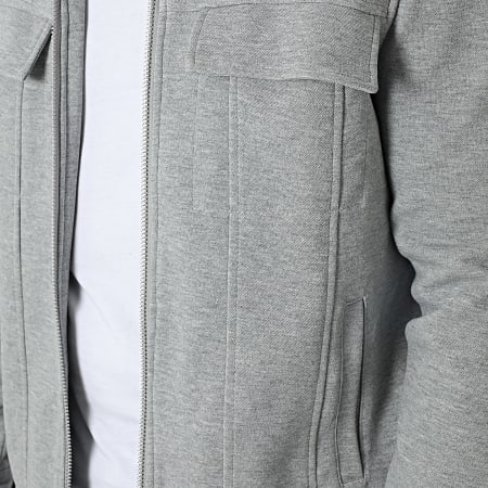 Frilivin - Chaqueta gris jaspeado