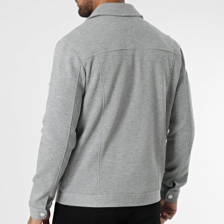 Frilivin - Chaqueta gris jaspeado