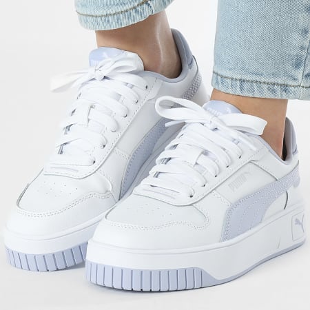 Puma - Baskets Femme Carina Street Jr 393846 Puma White Cool Weather
