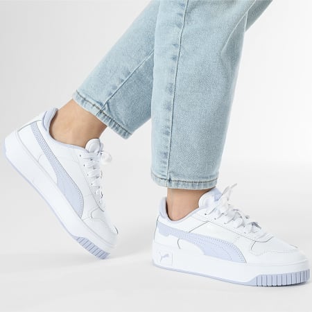 Puma - Baskets Femme Carina Street Jr 393846 Puma White Cool Weather