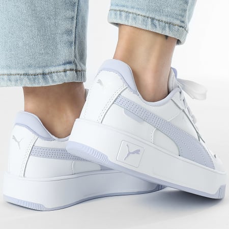 Puma - Baskets Femme Carina Street Jr 393846 Puma White Cool Weather