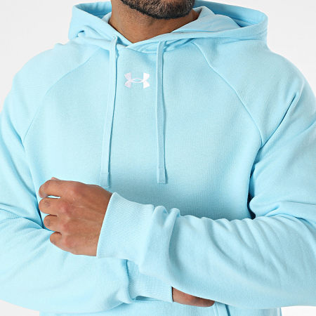 Under Armour - Sweat Capuche Rival Fleece 1379757 Bleu Clair