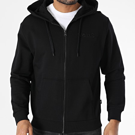 Vans - Essential Ft Relaxed Sudadera con capucha y cremallera 00P1F Negro