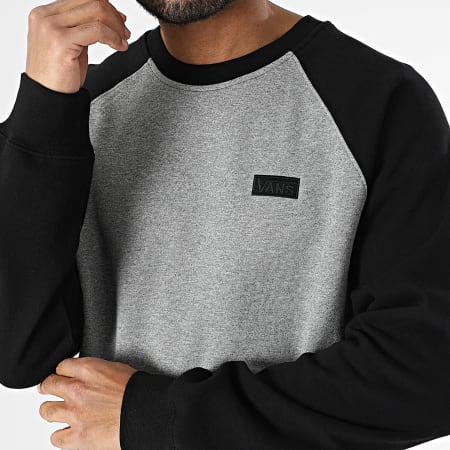 Vans - Sweat Crewneck Core Basic Raglan 00HNV Gris Chiné Noir