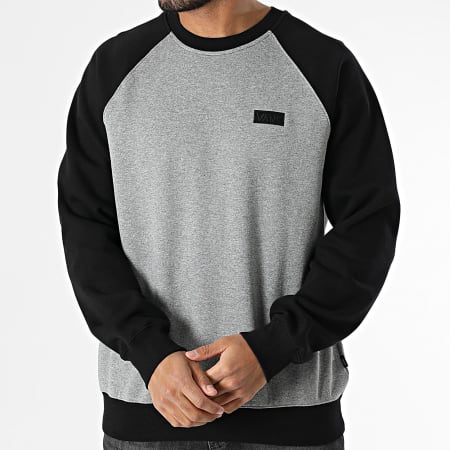 Vans - Sweat Crewneck Core Basic Raglan 00HNV Gris Chiné Noir