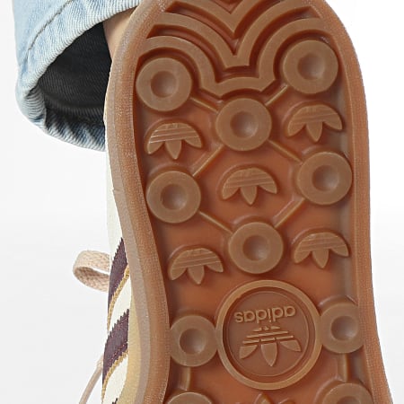 Adidas Originals - Baskets Femme Gazelle Bold W JQ5127 Crew White Maroon Magic Beige