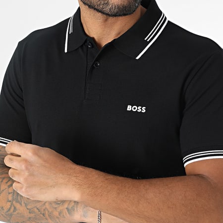 BOSS - Polo de manga corta Paul 50506193 Negro